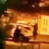Moment gunman opens fire in the middle of the street after brawl breaks out in Birmingham