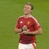 Bizarre moment Man United star Rasmus Hojlund is hauled off the pitch to remove a SMART WATCH - after wearing it for 45 MINUTES!