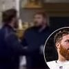 NFL star stuns parish as he furiously interrogates church leader over priest's porn accusations