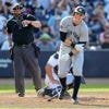 X-ray negative after Yankees' Ben Rice hit on left elbow by pitch