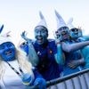 Après plusieurs tentatives, Landerneau bat le record du monde du plus grand rassemblement de Schtroumpfs