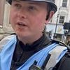 Policeman defends teenager telling pro-Israel supporters that 'Jews kill children' and says it is 'in the same vein as displaying sign calling Hamas rapists'