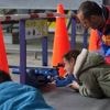 Record battu avec 1 000 enfants au stade Marie-Marvingt au Mans, pour la promotion du handisport