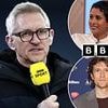 Gary Lineker's exit shakes up BBC rich list: The Beeb's new top earners revealed as £1.4m-a-year Match of the Day host prepares for final ever show after anti-Semitism row