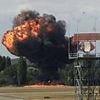 Plane 'crashes moment after takeoff' at Southend Airport
