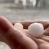 Watch: Marble-size hailstones and thunderstorms hit Paris