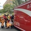 Gasleck in Berlin-Wilmersdorf: Feuerwehr schickt Spezialkräfte mit Schutzausrüstung in Tiefgarage