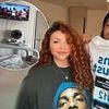 Pregnant Jesy Nelson shares emotional post from her hospital bed as she watches boyfriend Zion Foster run the London Marathon 'for our babies'