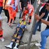 KIJK. “Slechter kan een grote ronde niet beginnen”: gebroken ruggenwervel voor Mikel Landa na zware val in openingsrit