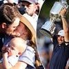 Emotional Scottie Scheffler celebrates PGA Championship win with wife and baby one year on from infamous arrest
