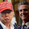 Memes, AI-plaatjes en pesterijtjes: zo neemt de gouverneur van Californië het op tegen Donald Trump