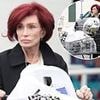 Sharon Osbourne, 72, looks sombre as she steps out for a spot of shopping in Bristol after cancelling her talk show tour due to a 'family issue'