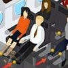 What happens to the body during a fatal plane crash