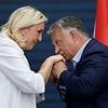 The EU 'flooded Europe with migrants' who put 'our cities and peaceful citizens' at risk, Marine Le Pen and Viktor Orban tell anti-immigration rally
