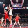 Caitlin Clark says flagrant foul for shoving Angel Reese was not 'malicious'