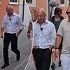 The WRONG 'Jeff Bezos' is followed by camera crew and tourists in Venice ahead of tech boss's star-studded wedding to Lauren Sanchez