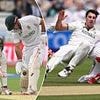 Pat Cummins gets sent flying and Alex Carey has another VERY controversial moment at Lord's as high drama hits Aussies in cricket final