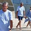 Liverpool legend Alan Hansen, 70, looks fit and healthy as he enjoys sun-soaked stroll with his wife at exclusive Barbados hotel