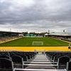 EFL clash is delayed and stadium evacuated as emergency air ambulance lands on pitch after supporter falls ill