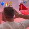 Former Liverpool star leads crazy celebrations after inspiring his boyhood club to their first league title in eight years