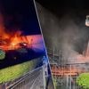 Zware brand bij recyclagepark van MIWA in Sint-Niklaas: kantoorgebouw brandt volledig uit