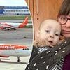 Breastfeeding mother threatened with £50 fine for bringing milk onboard Easyjet flight before staff told her they would 'fly without her' if she didn't pay