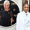 Janet Jackson and Oscar winner Eddie Redmayne rub shoulders with British TV icons Denise Welch and Claire Sweeney as they celebrate Cabaret's 1500th performance