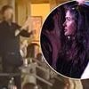 Paul McCartney sweetly films Noel Gallagher singing as he joins A-listers Salma Hayek and Kristen Stewart at Oasis reunion gig in California