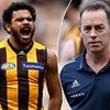 Bombshell as Cyril Rioli texts reveal secret footy comeback plan under Alastair Clarkson at Kangaroos - just WEEKS before the Hawthorn racism saga unfolded in 2022