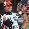 Lando Norris is cheered on to Monaco Grand Prix victory by Portuguese model Margarida Corceiro - with duo's relationship back ON after break-up