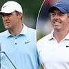 Scottie Scheffler still cuts an arresting sight as the world No 1 returns to PGA Championship one-year on from police run-in for Rory McIlroy battle