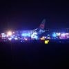 Am Flughafen Münster Osnabrück: Flugzeug setzt zu spät auf – und rollt über Landebahn hinaus
