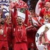 Liverpool Premier League trophy lift RECAP: Arne Slot's side celebrate league triumph at Anfield - after being held to 1-1 draw with Crystal Palace on final day