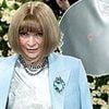 Anna Wintour sparks fears she will have her 'poor intern executed' and 'fire her entire styling team' as eagle-eyed fans spot suspicious red stain on her Met Gala gown