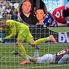 Concerning moment Jarrod Bowen runs into goalpost in eerily similar incident to that which left Taiwo Awoyini in a coma