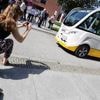 Würden Sie in einen selbstfahrenden Bus steigen?: Berliner zeigten sich bei Versuch skeptisch