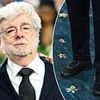 Star Wars legend George Lucas risks Anna Wintour's wrath after wearing $60 sneakers on Met Gala red carpet
