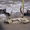 Oude verzonken stad opgedoken voor de kust van Egypte na tweeduizend jaar op de bodem van de Middellandse Zee