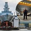 Boost for Glasgow's Govan shipyard as BAE opens £300m site in which two warships can be assembled