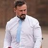 Van driver who 'was looking at pictures of a family barbecue on his phone' before killing female cyclist denies causing death by dangerous driving in 60mph crash, court hears
