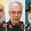 Who were the Iranian commanders killed in Israel's attack?