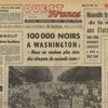 Dans les archives d’Ouest-France. 28 août 1963 : la marche pour les droits civiques