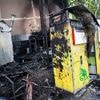 Meterhohe Flammen im Biergarten: Teile des Berliner Technoclubs "Wilde Renate" abgebrannt