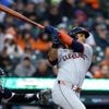 Santana's 2-run double, Bibee's 7 scoreless innings help Guardians beat Tigers 7-0 in ALDS rematch