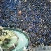 Stuttgart gegen Bielefeld: Tausende Fußballfans stimmen sich auf Pokalfinale ein