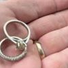 Man finds wife's lost wedding rings after searching through landfill