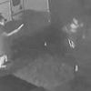 Moment jealous ex-girlfriend chases ex around the garden with knife before stabbing him through the heart on Christmas Day after finding his Tinder profile