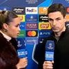 Football fans rip into Mikel Arteta over very AWKWARD interview and claim Arsenal boss 'malfunctioned' when quizzed on Champions League loss to PSG