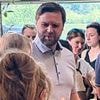 JD Vance visits posh Cotswolds farm shop Daylesford Organic as his huge security convoy annoys locals after sending countryside into lockdown
