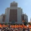 Zehntausende demonstrieren in Madrid: Spanische Opposition wirft Regierung „Mafiapraktiken“ vor